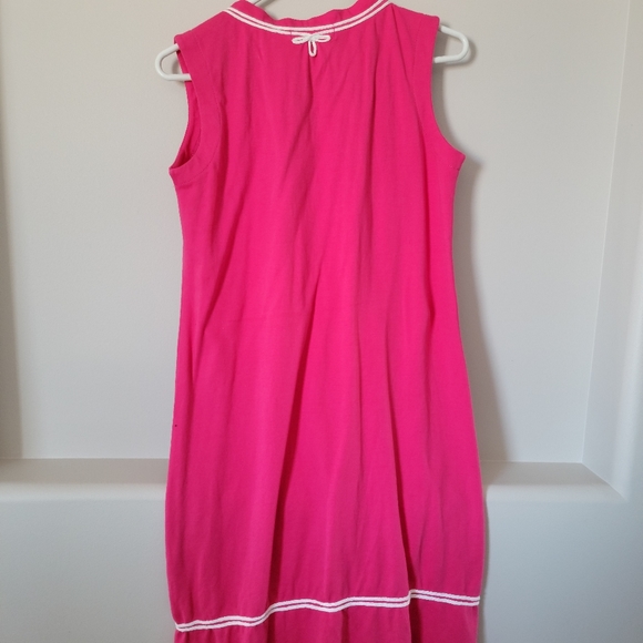 Ava Lynn dress S Pink and White - Picture 2 of 2